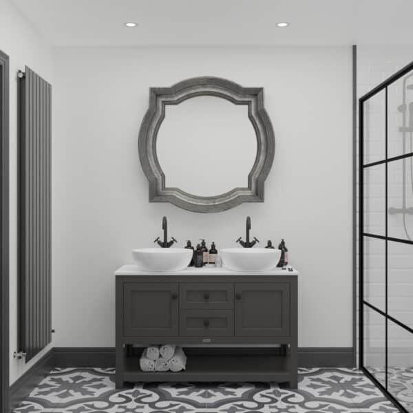 Layburn Top Mount Vanity Unit