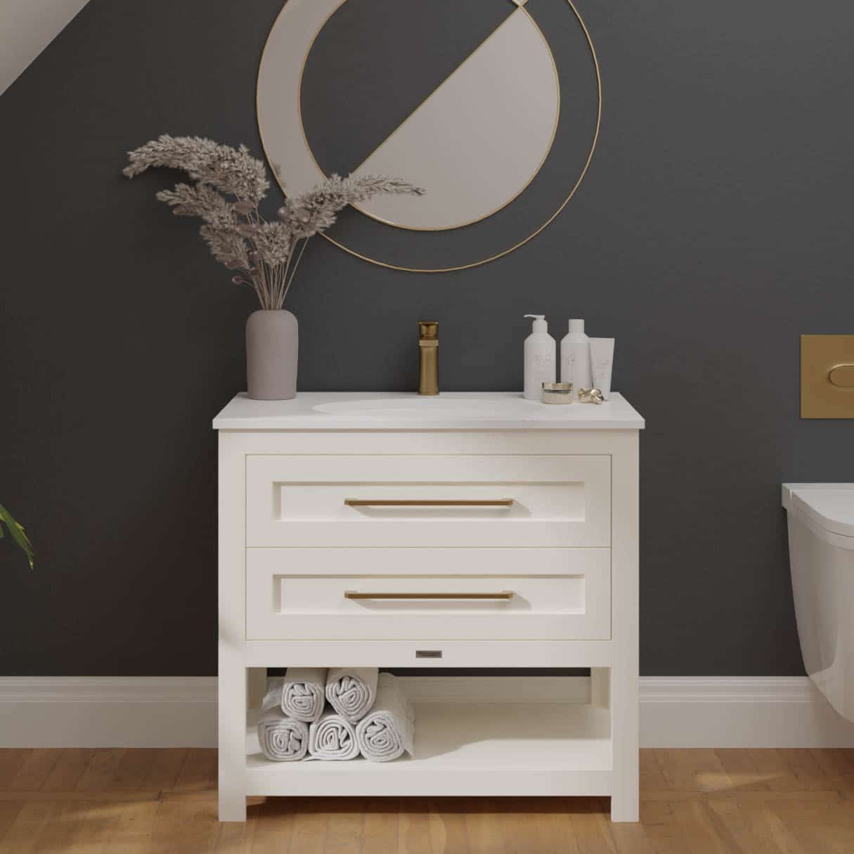 Kirkby Bathroom Vanity Unit